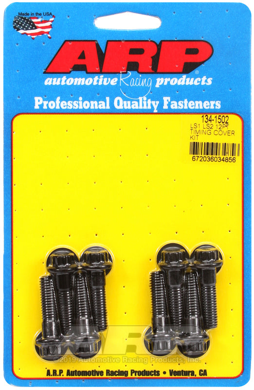 ARP 134-1502 LS1 LS2 12PT Timing Cover Bolt Kit