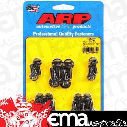 Chev small block Gen 1 265-400 C.I.D. V8 134-1801 SB Chevy 1-Pc Oil Pan Gasket 12PT Bolt Kit ARP Fasteners ARP134-1801