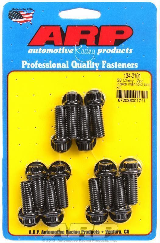 ARP 134-2101 SB Chevy 12PT Intake Manifold Bolt Kit (3/8 Socket)