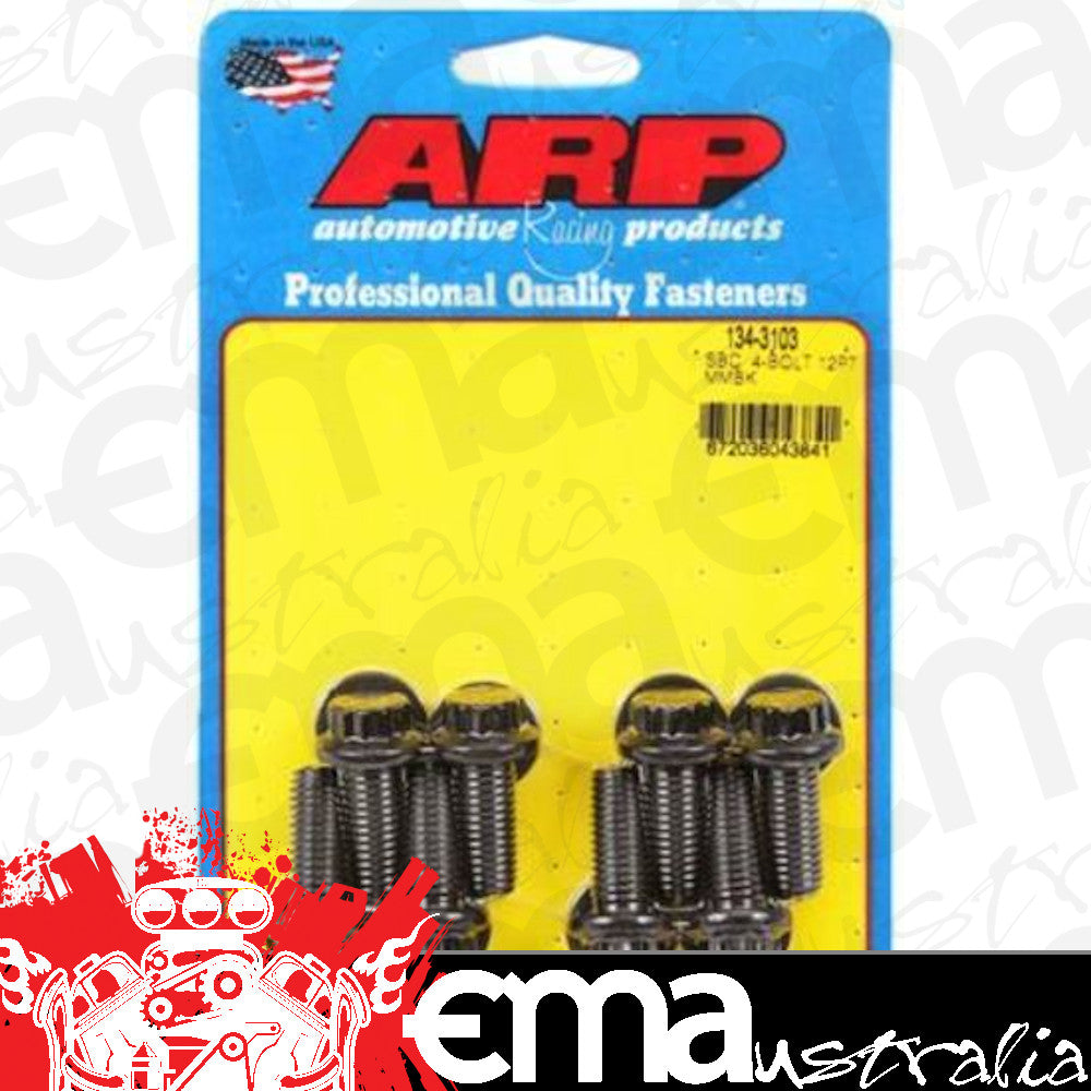 ARP 134-3103 SB Chevy 4-Bolt 12PT Motor Mount Bolt Kit