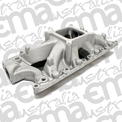 EMA-54033 EMA-54033 Ford Windsor 351 Single Plane Manifold 4 Barrel Satin Finish