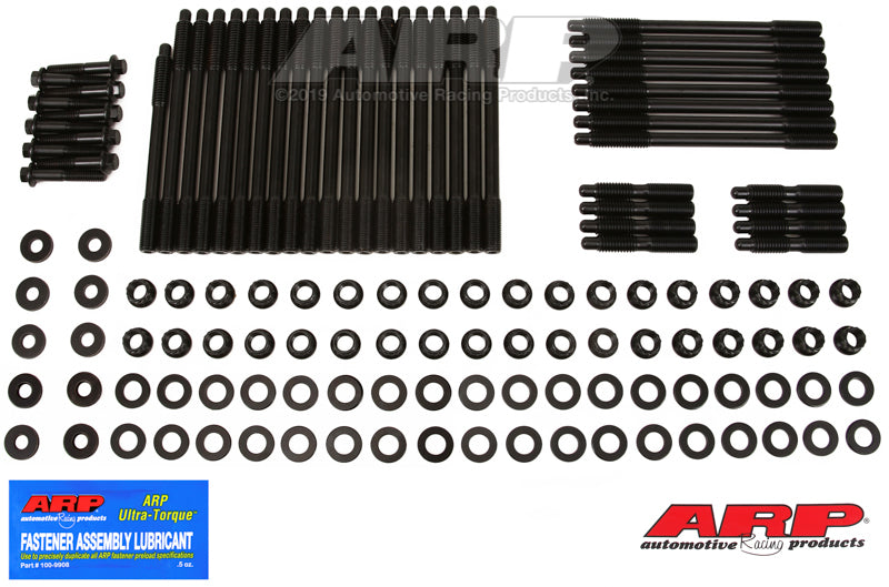 ARP 134-4703 SB Chevy/Wp Tall Deck 9.80 Warhawk Block w/ Warhawk12Deg LS7 Heads Hsk