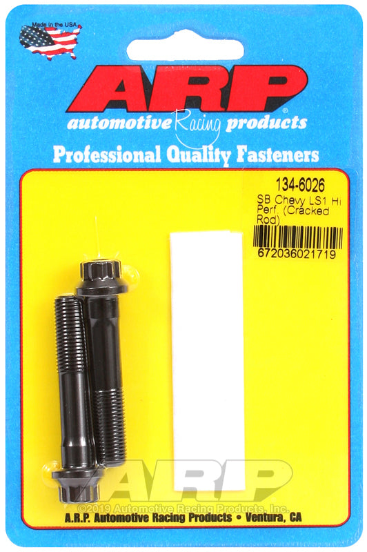 ARP Fasteners ARP134-6026 134-6026 SB Chevy LS1 Hi-Perf "Cracked ROD" 2-Pc