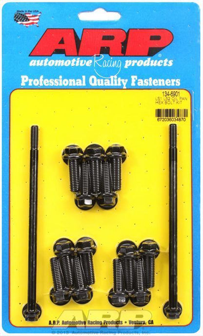 Chev LS1, LS2 Engines 134-6901 Hex Oil Pan Bolt Kit ARP Fasteners ARP134-6901