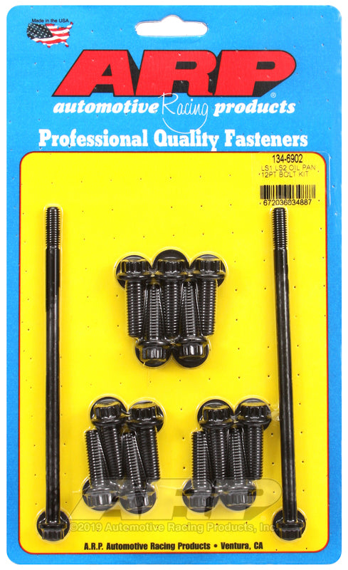 ARP 134-6902 LS1 LS2 12PT Oil Pan Bolt Kit