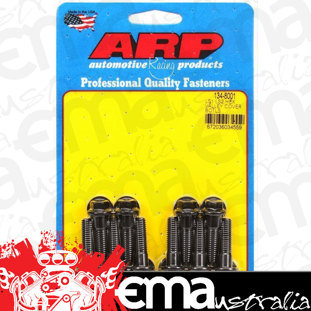 ARP 134-8001 LS1 LS2 Hex Valley Cover Bolt Kit