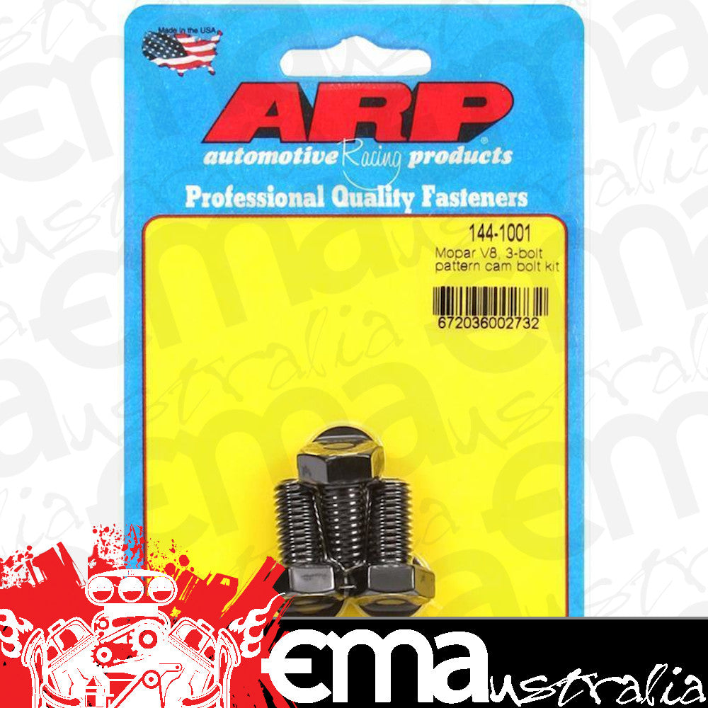 ARP 144-1001 Mopar V8 3-Bolt Pattern Cam Bolt Kit