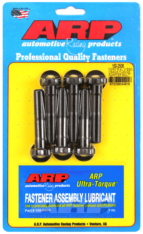 ARP 150-2506 Ford 6.4L Diesel Crank Flange Adapter Bolt Kit