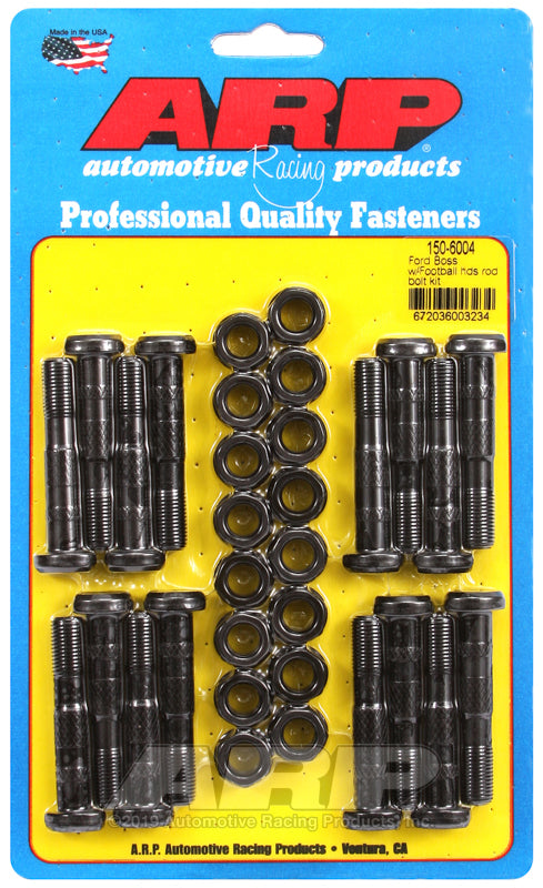 ARP 150-6004 Ford Boss w/ Football Heads Rod Bolt Kit
