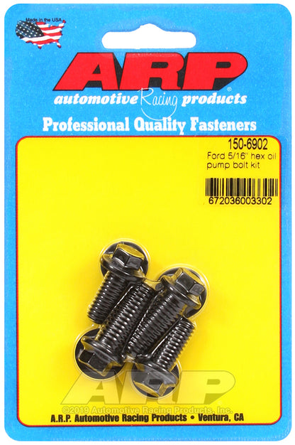 Ford V8 Engines 1957-1997 150-6902 5/16" Hex Oil Pump Bolt Kit ARP Fasteners ARP150-6902