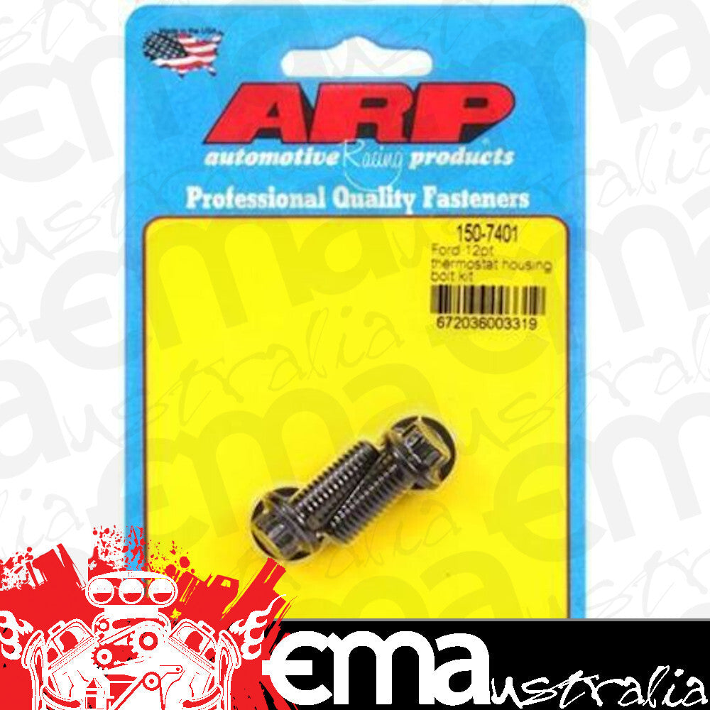 ARP 150-7401 Ford 12PT Thermostat Housing Bolt Kit