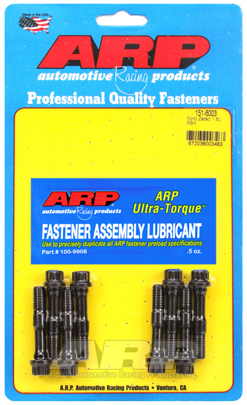ARP 151-6003 Ford Zetec 1.6L Rod Bolt Kit