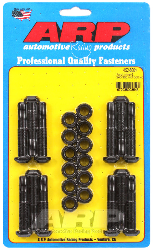 ARP 152-6001 Ford Inline 6 240-300 Rod Bolt Kit
