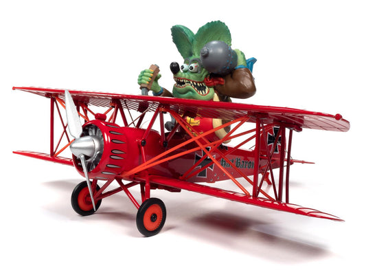 RLA-AW309 | Waco Straight Wing Rat Fink Diecast Model