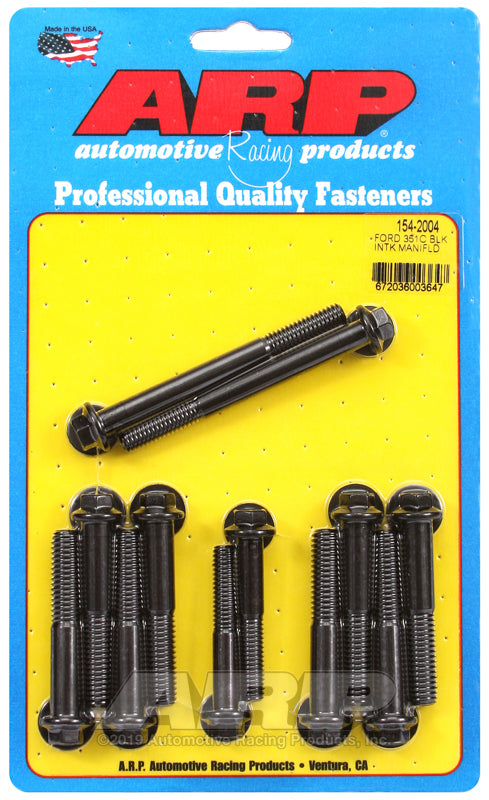 ARP 154-2004 Ford 351C Hex Intake Manifold Bolt Kit