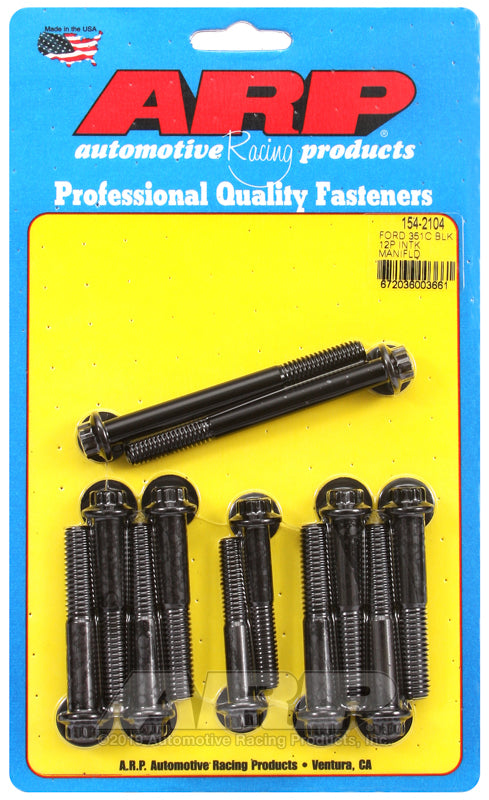 ARP 154-2104 Ford 351C 12PT Intake Manifold Bolt Kit
