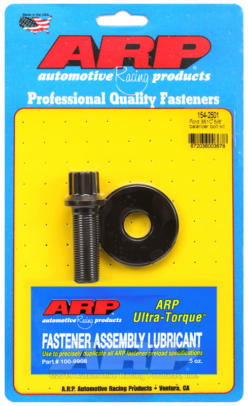 ARP 154-2501 Ford 351C 5/8" Balancer Bolt Kit