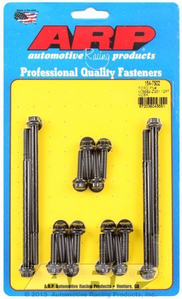 ARP 154-7502 SB Ford Pn# M-6582-Z351 12PT Valve Cover Bolt Kit