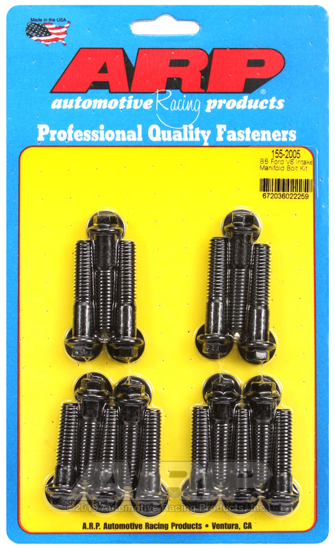 ARP 155-2005 BB Ford V8 Hex Intake Manifold Bolt Kit