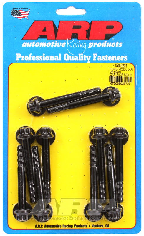 ARP 156-5201 Ford Modular V8 Main Cap-SIDe Bolt "Early Cast Iron Block" M8 Mbk