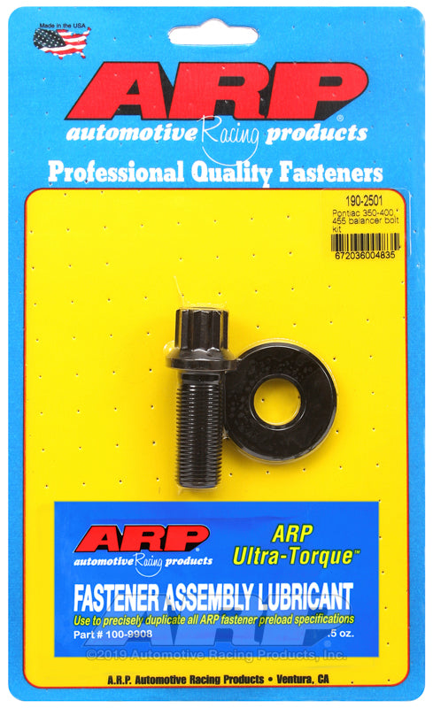 ARP 190-2501 Pontiac 350-400-455 Balancer Bolt Kit