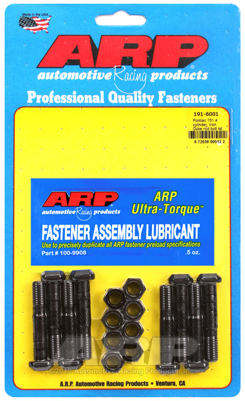 ARP 191-6001 Pontiac 151 4-Cylinder Iron Duke Rod Bolt Kit