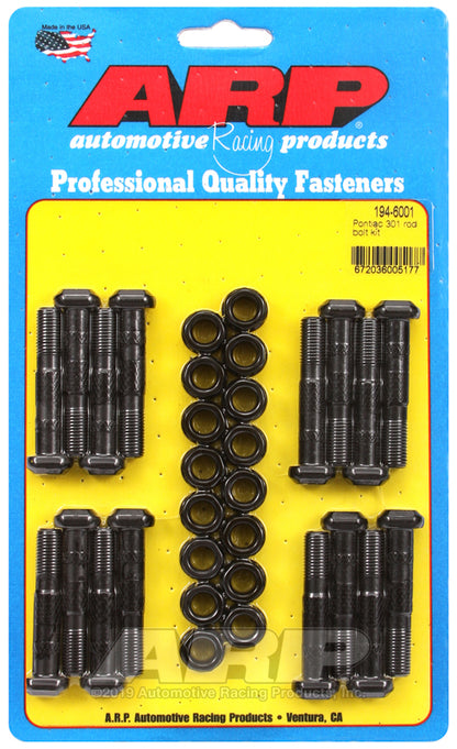 ARP 194-6001 Pontiac 301 Rod Bolt Kit