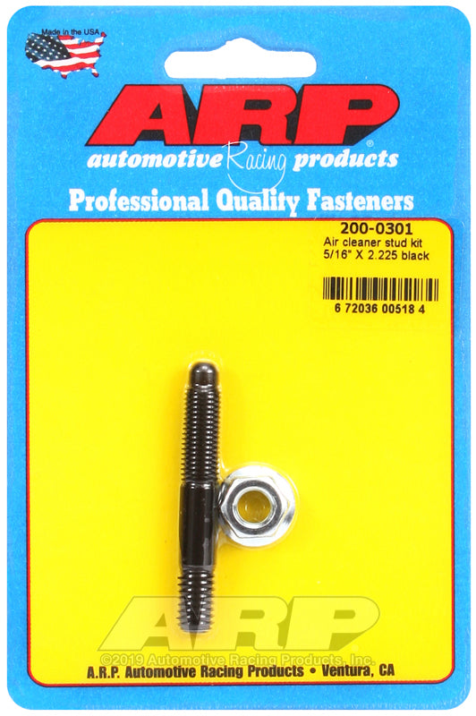 ARP 200-0301 5/16" X 2.225 Air Cleaner Stud Kit