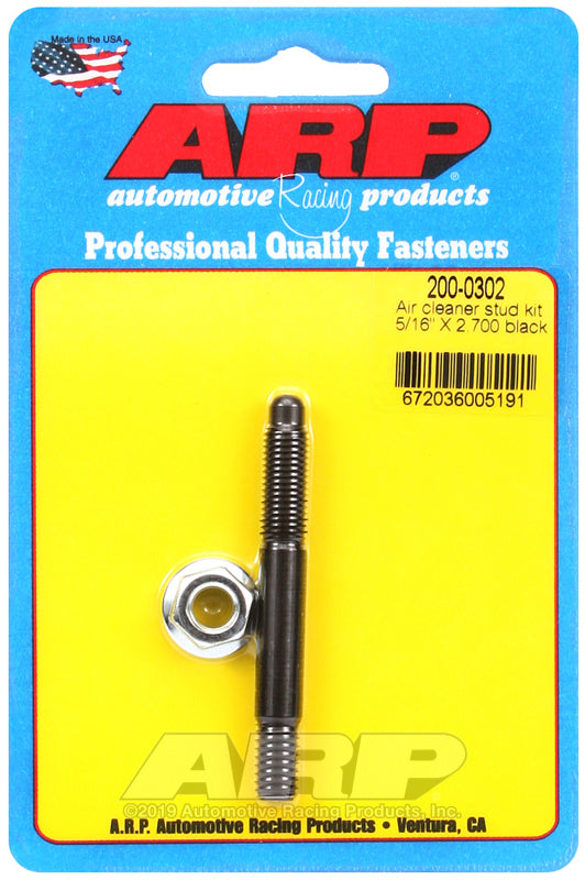 ARP 200-0302 5/16" X 2.700 Air Cleaner Stud Kit