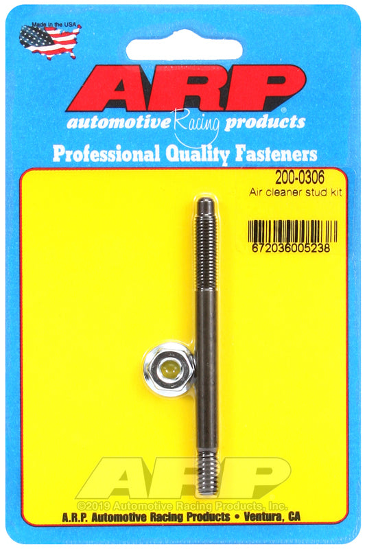 ARP 200-0306 1/4" X 3.200 Air Cleaner Stud Kit