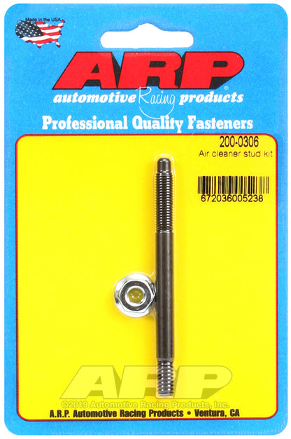 ARP 200-0306 1/4" X 3.200 Air Cleaner Stud Kit