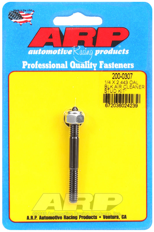 ARP 200-0307 1/4" X 2.443 Air Cleaner Stud Kit
