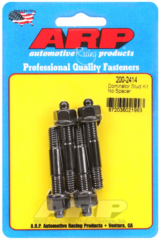 ARP 200-2414 Dominator No Spacer Carb Stud Kit