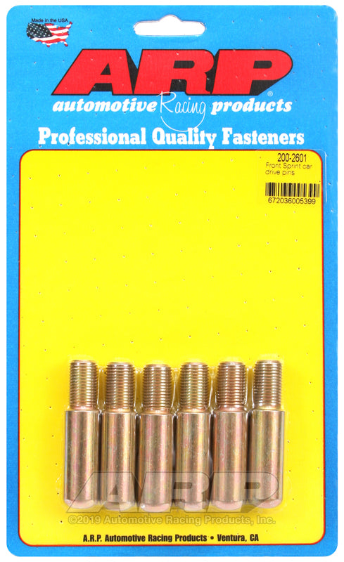 ARP 200-2601 Front Sprint Car Drive Pins