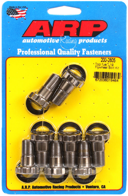 ARP 200-2805 Top Fuel L19 Flywheel Bolt Kit