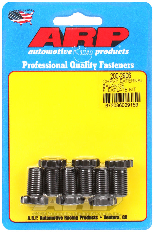 ARP 200-2906 Chevy External Balance Flexplate Bolt Kit