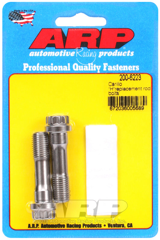 ARP 200-6223 Carillo "H" L19 Replacement Rod Bolts