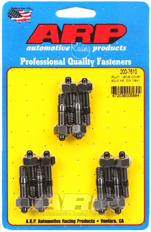 ARP 200-7610 Aluminum Hex Valve Cover Stud Kit