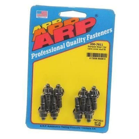 ARP 200-7611 Stamped Steel 12PT Valve Cover Stud Kit