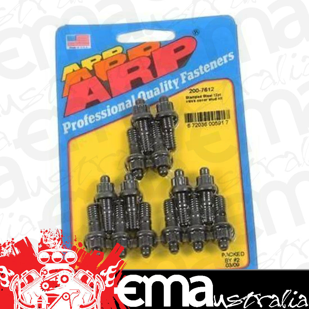 ARP 200-7612 Stamped Steel 12PT Valve Cover Stud Kit