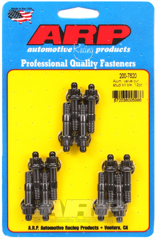 ARP 200-7620 Aluminum 12PT Valve Cover Stud Kit