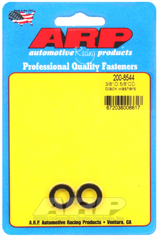 ARP 200-8544 3/8 ID 5/8 OD Black Washers