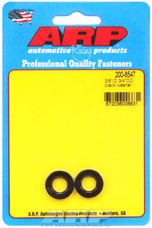 ARP 200-8547 3/8 ID 3/4 OD Black Washers