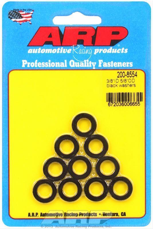 ARP 200-8554 3/8 ID 5/8 OD Black Washers