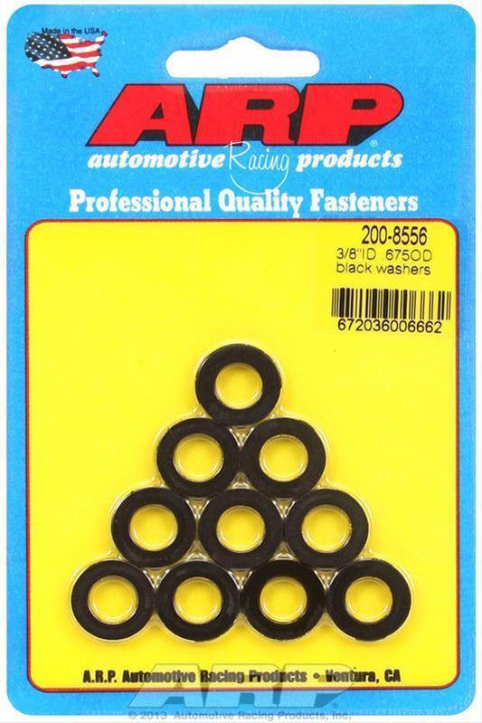 ARP 200-8556 3/8 ID .675 OD Black Washers