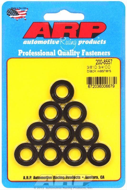 ARP 200-8557 3/8 ID 3/4 OD Black Washers