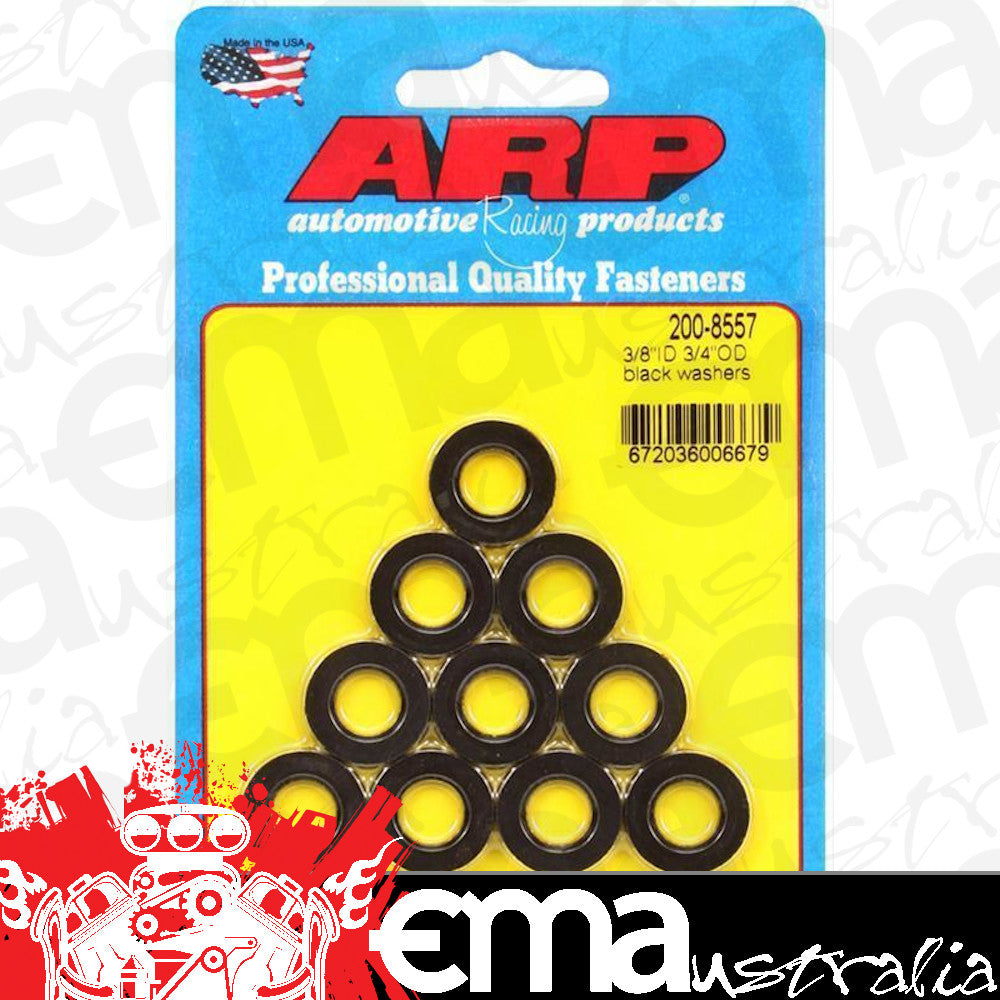 ARP Fasteners ARP200-8557 200-8557 3/8 ID 3/4 OD Black Washers