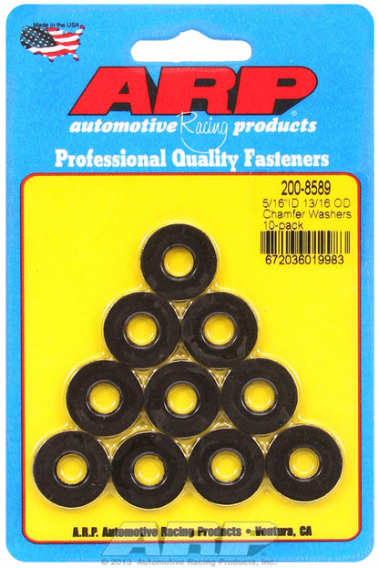 ARP 200-8589 5/16 ID 13/16 OD Chamfer Washers