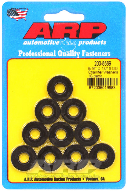 ARP 200-8589 5/16 ID 13/16 OD Chamfer Washers