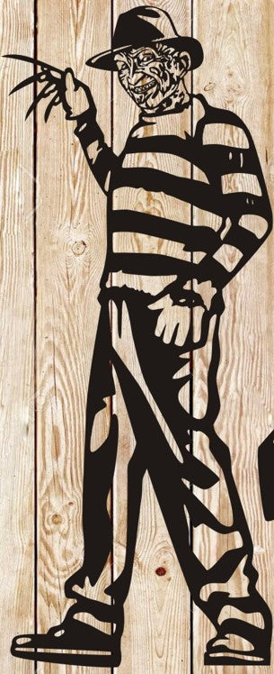 EMA-PC-008 Freddy Krueger Plasma Cut Sign 48cm x 117cm